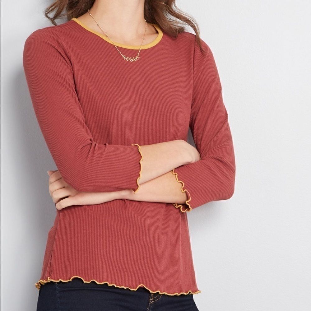 ModCloth Move With You Knit Top